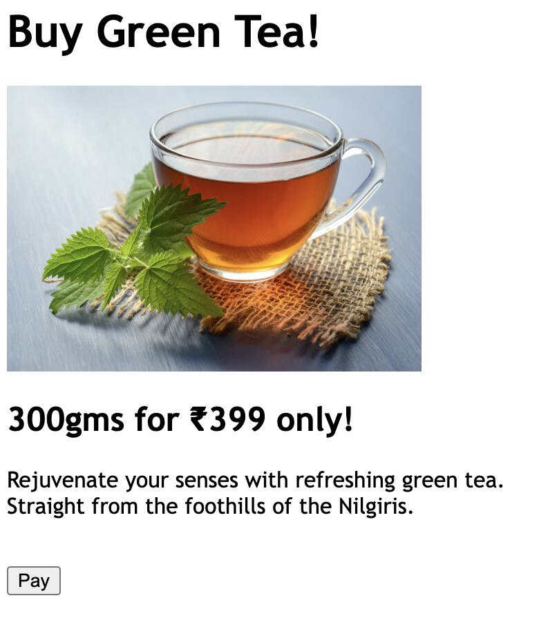 Test the integration on your webpage/app