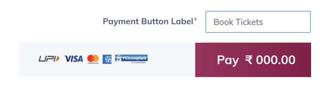 Payment Pages - Custom Pay Button Label