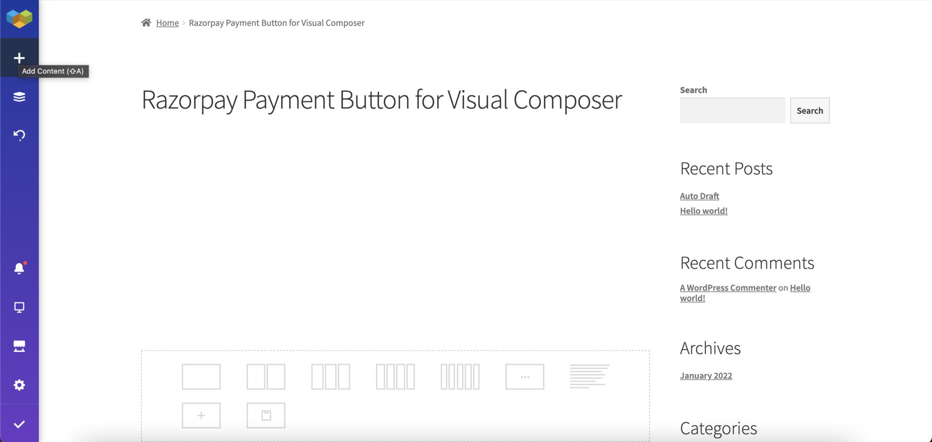 Embed Button