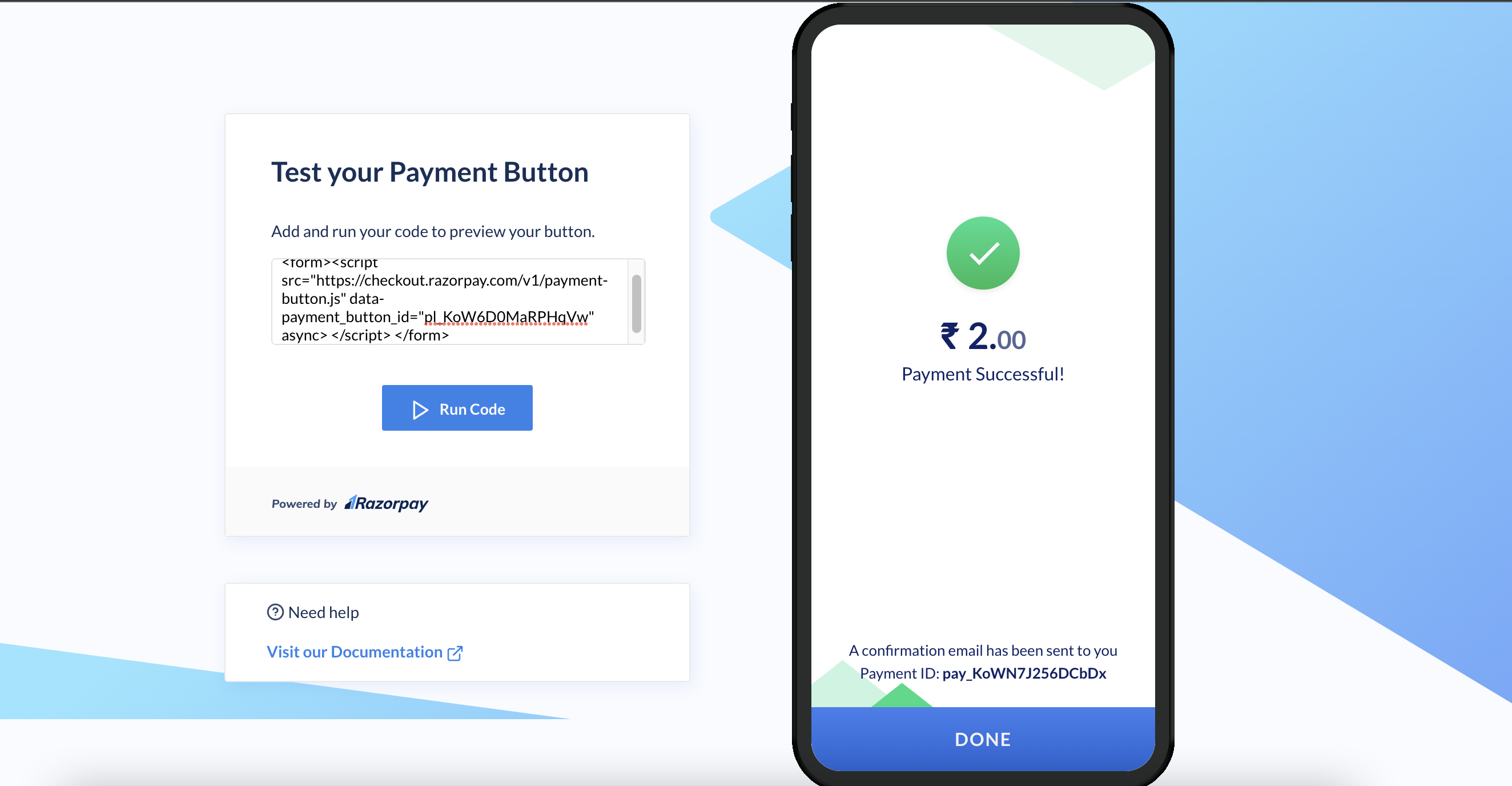 Payment Success